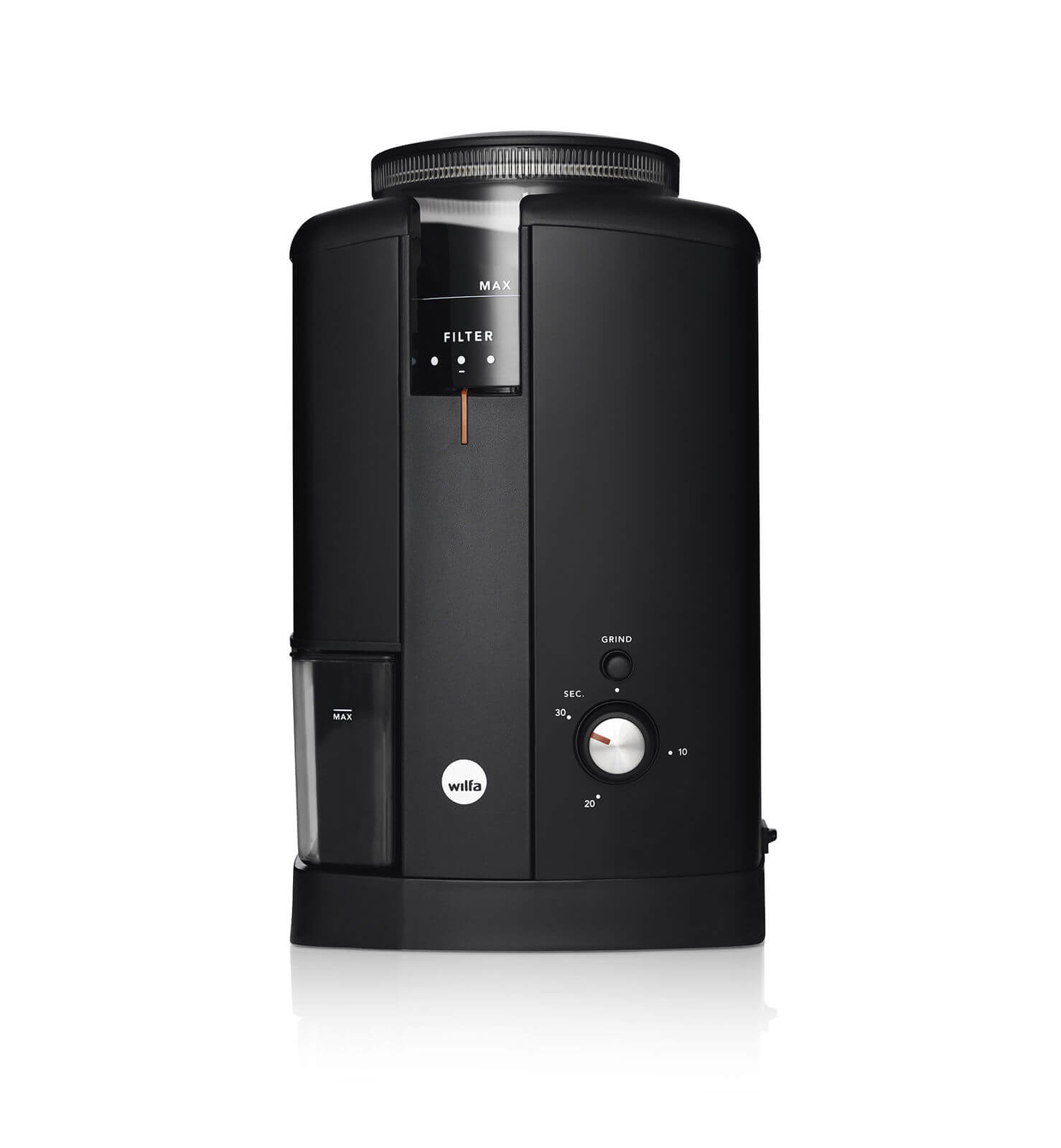 Wilfa Svart Aroma Grinder - Black - Clifton Coffee Roasters UK