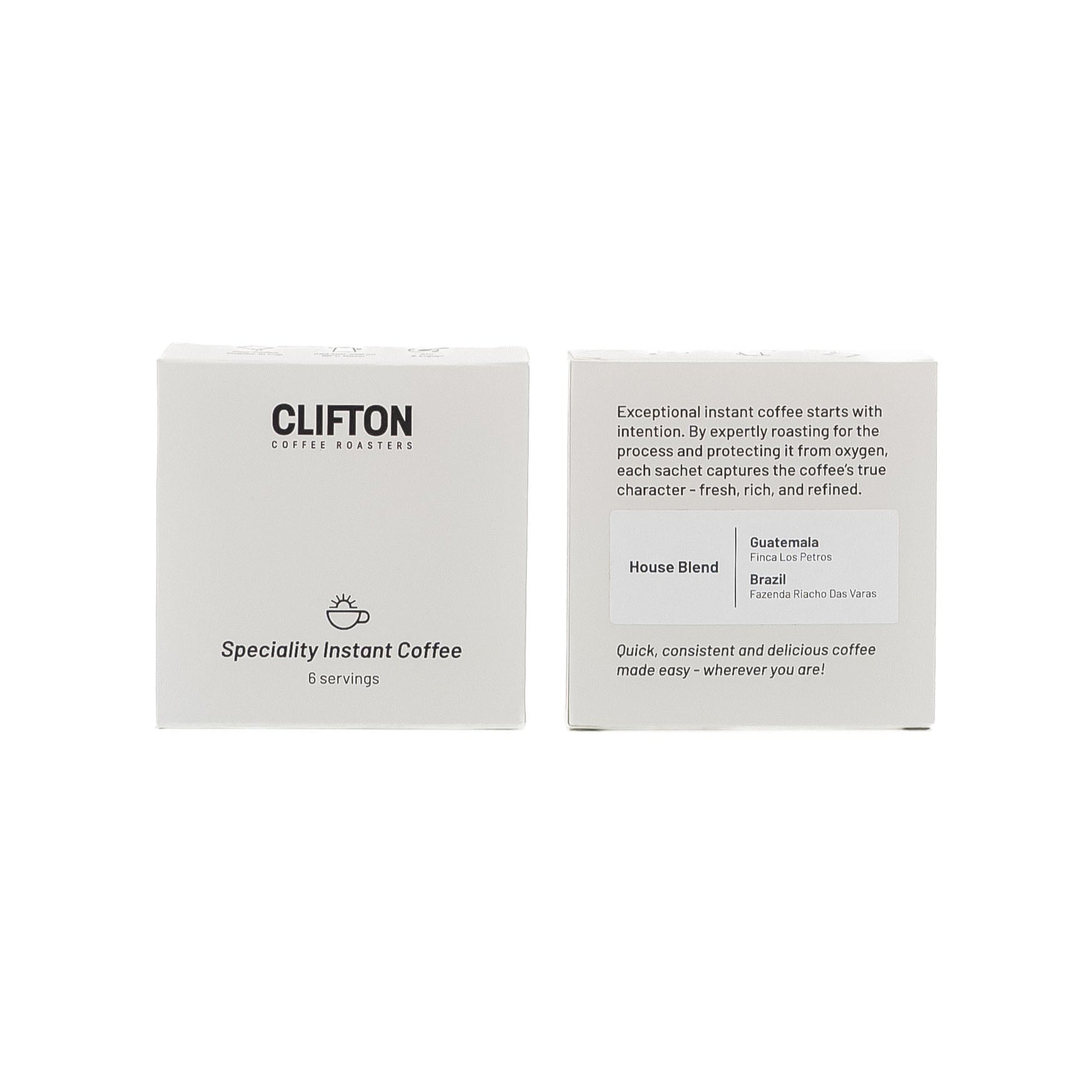 Dual Pack - Speciality Instant - Clifton Coffee Roasters UK