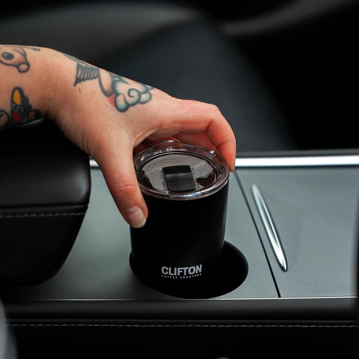 Miir x Clifton Coffee 8 oz Black Tumbler