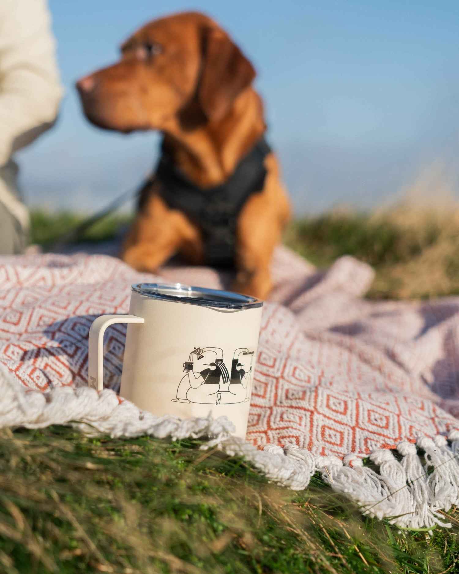 Miir x Clifton Coffee 12 oz Camp Mug - Cream