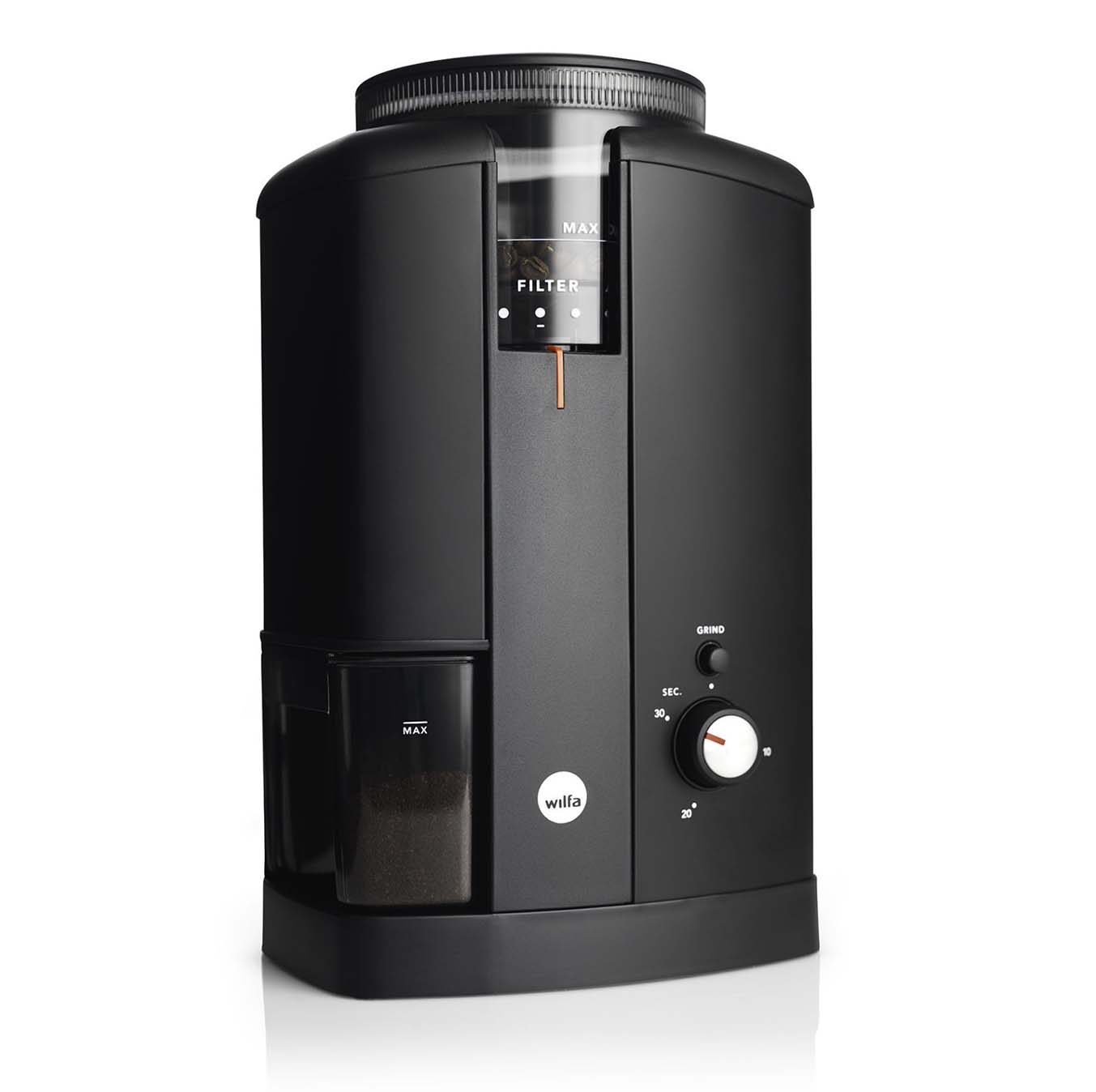 Wilfa Svart Aroma Grinder - Black - Clifton Coffee Roasters UK