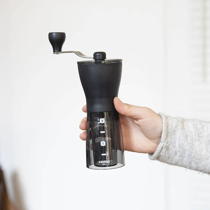 Hario Mini Mill Slim Plus Hand Grinder - Clifton Coffee Roasters UK
