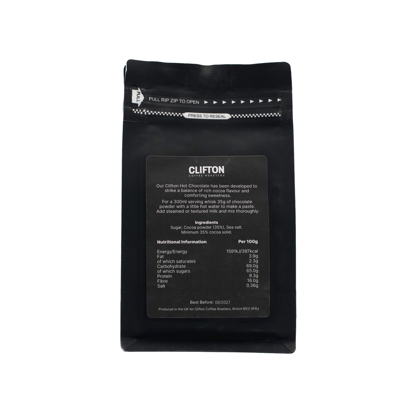 Single Origin Hot Chocolate (500g)