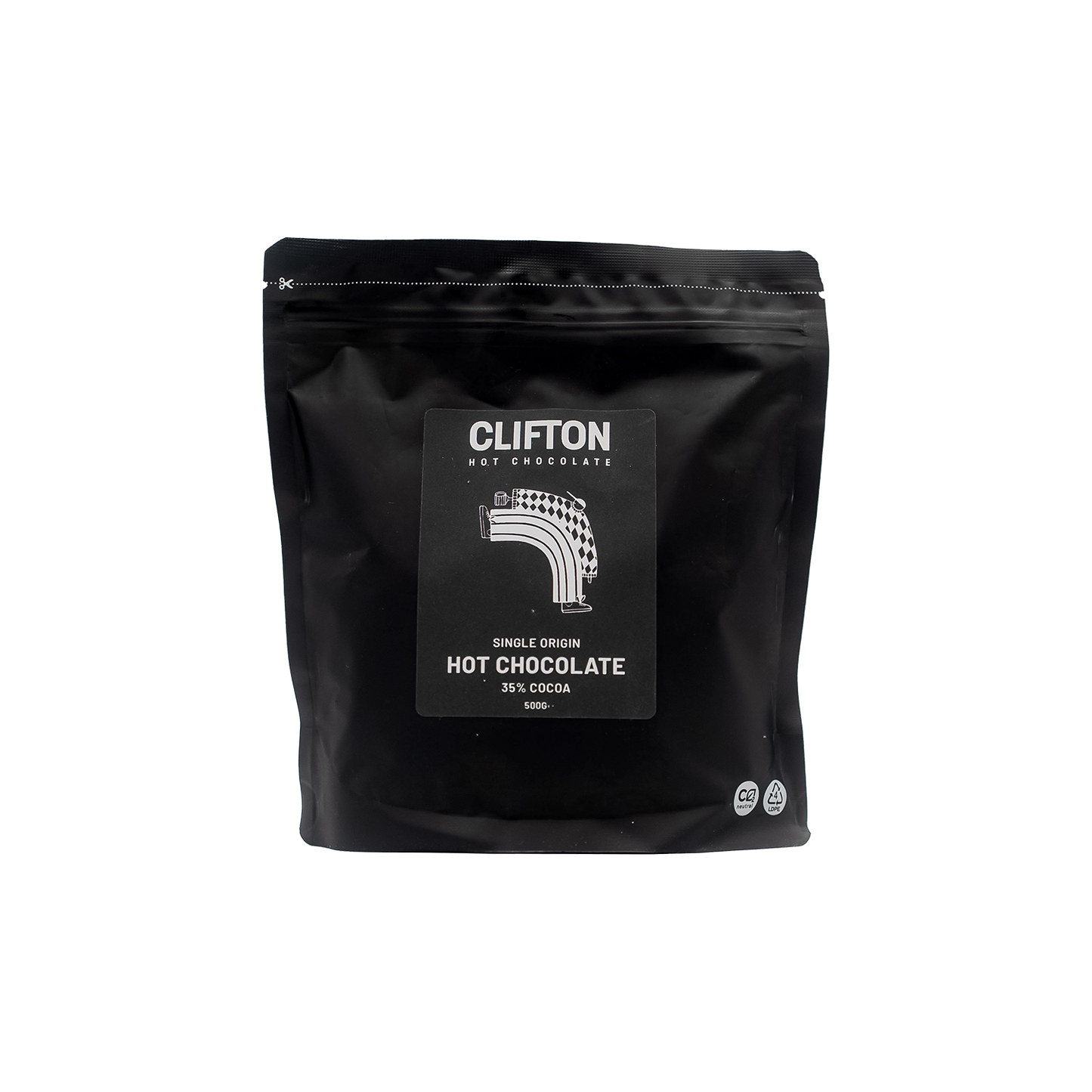 Single Origin Hot Chocolate (500g) - Clifton Coffee Roasters UK