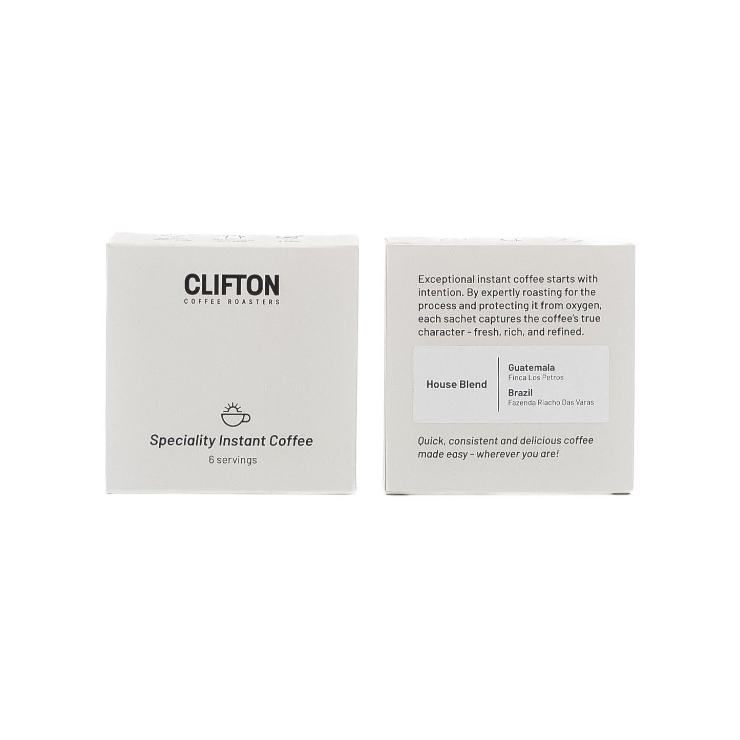 Dual Pack - Speciality Instant - Clifton Coffee Roasters UK