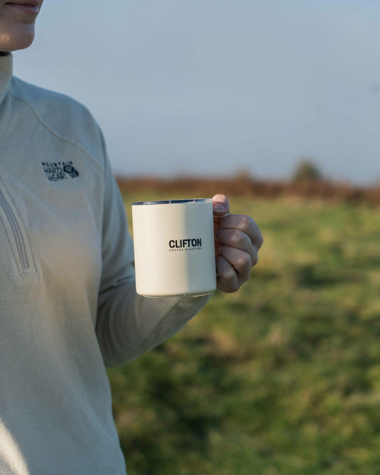 Miir x Clifton Coffee 12 oz Camp Mug - Cream
