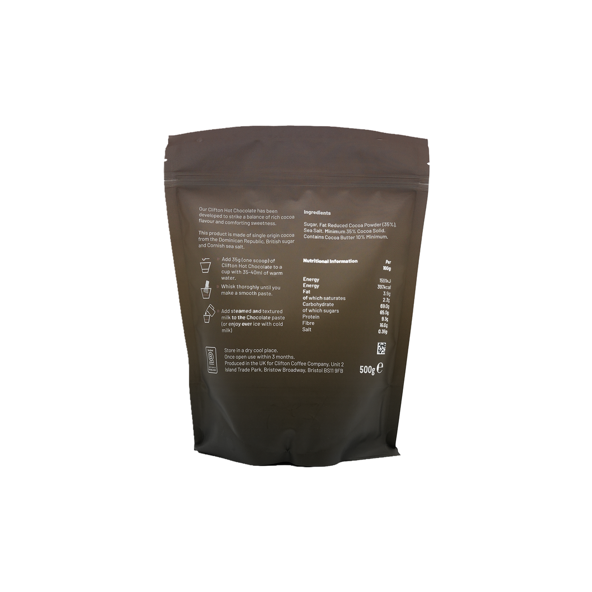 Single Origin Hot Chocolate (500g)