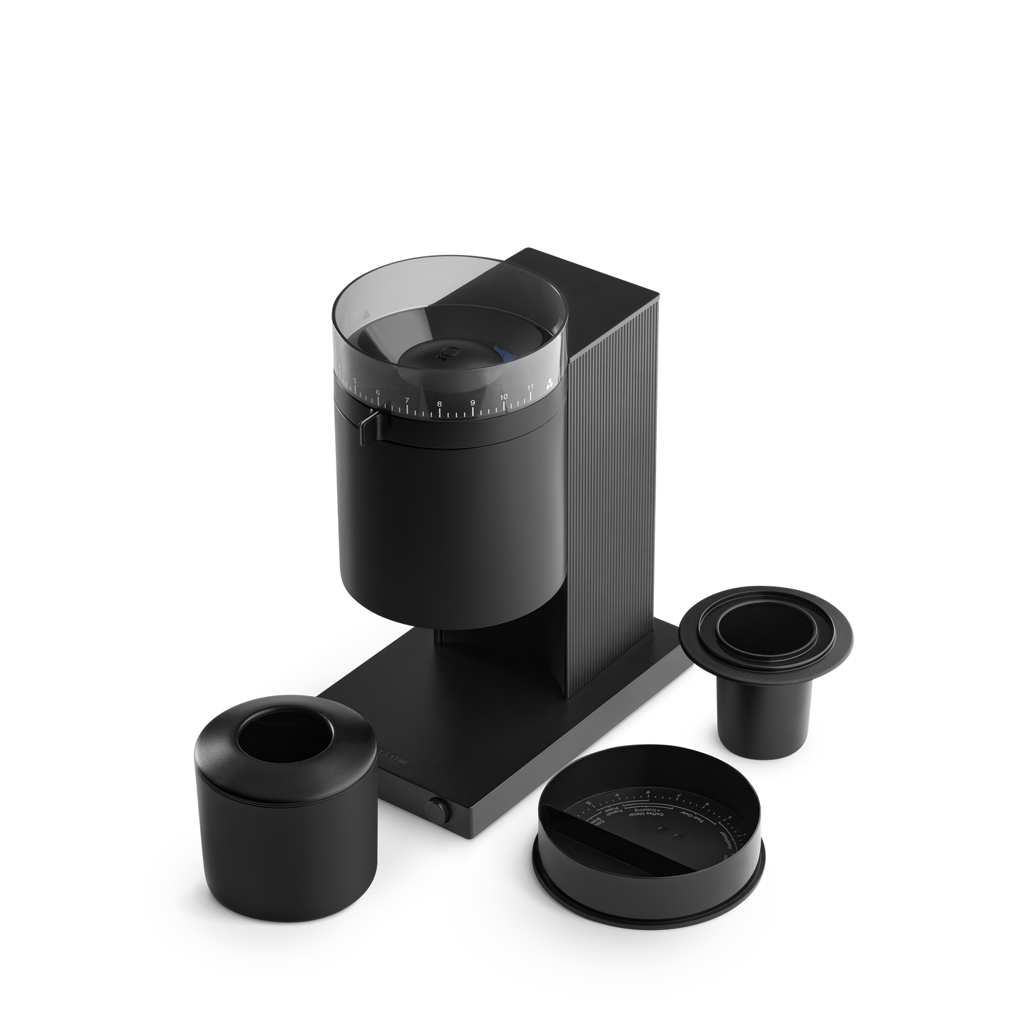 Fellow Opus Conical Burr Grinder 220v - Matte Black - Clifton Coffee Roasters UK
