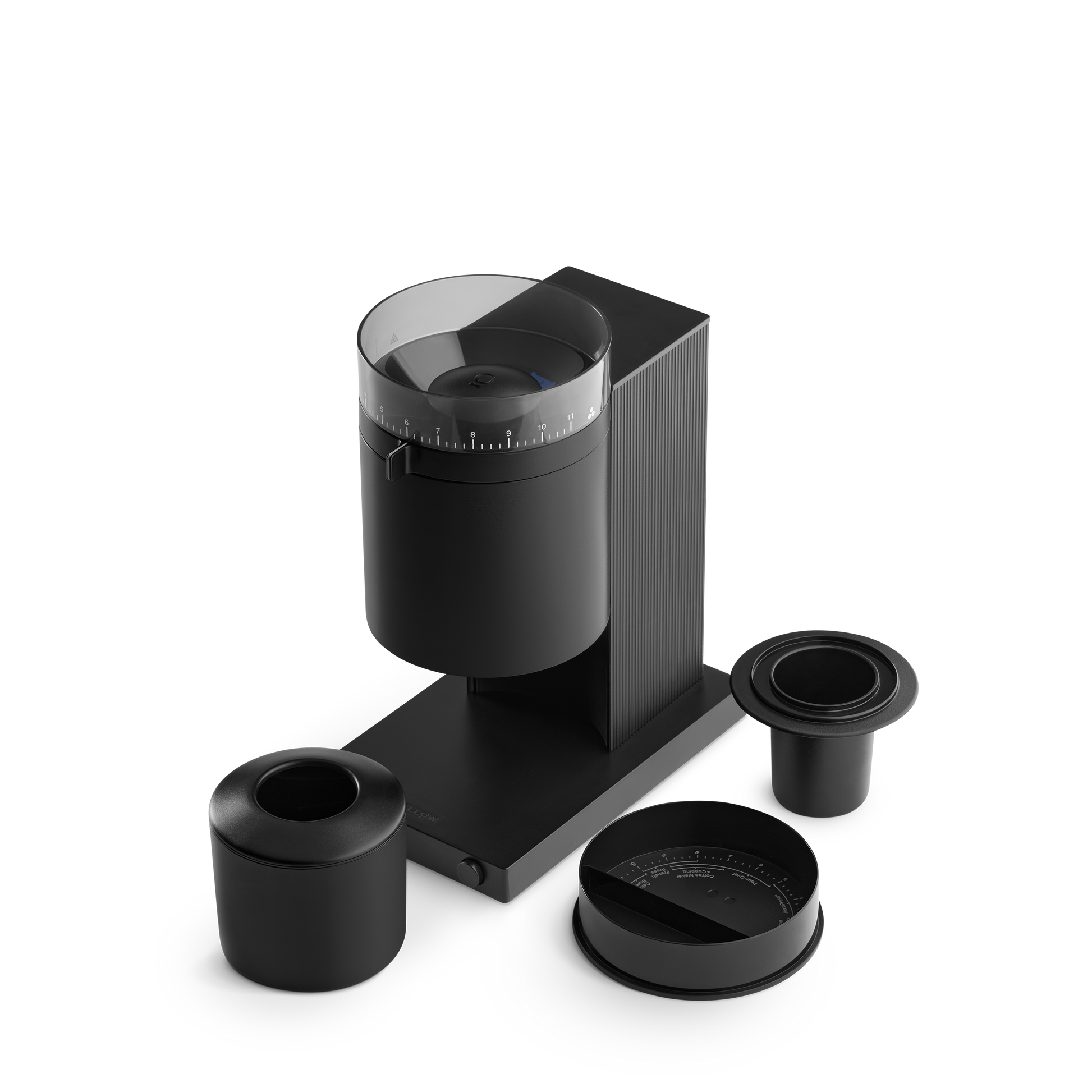 Fellow Opus Conical Burr Grinder 220v - Matte Black - Clifton Coffee Roasters UK