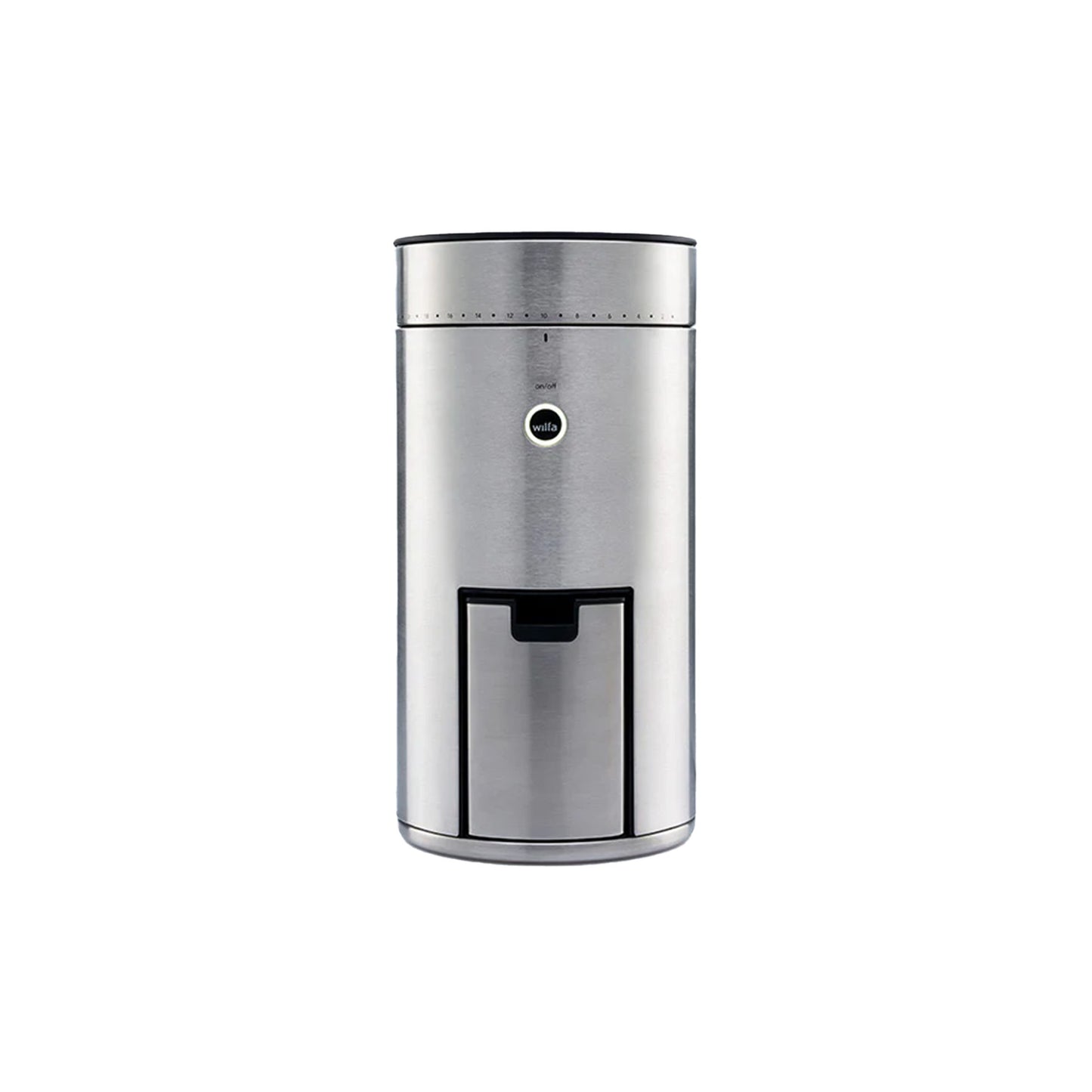 Wilfa Uniform Coffee Grinder - Silver - Clifton Coffee Roasters UK