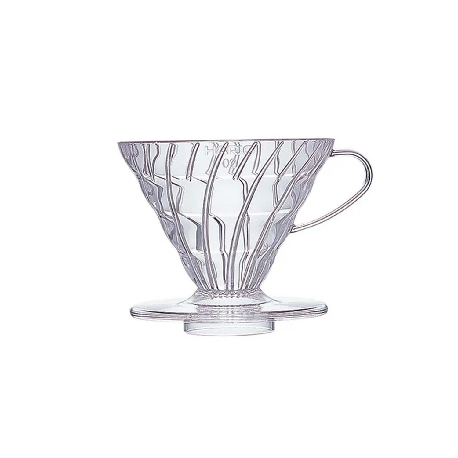 V60 02 Clear Plastic Dripper - Clifton Coffee Roasters UK
